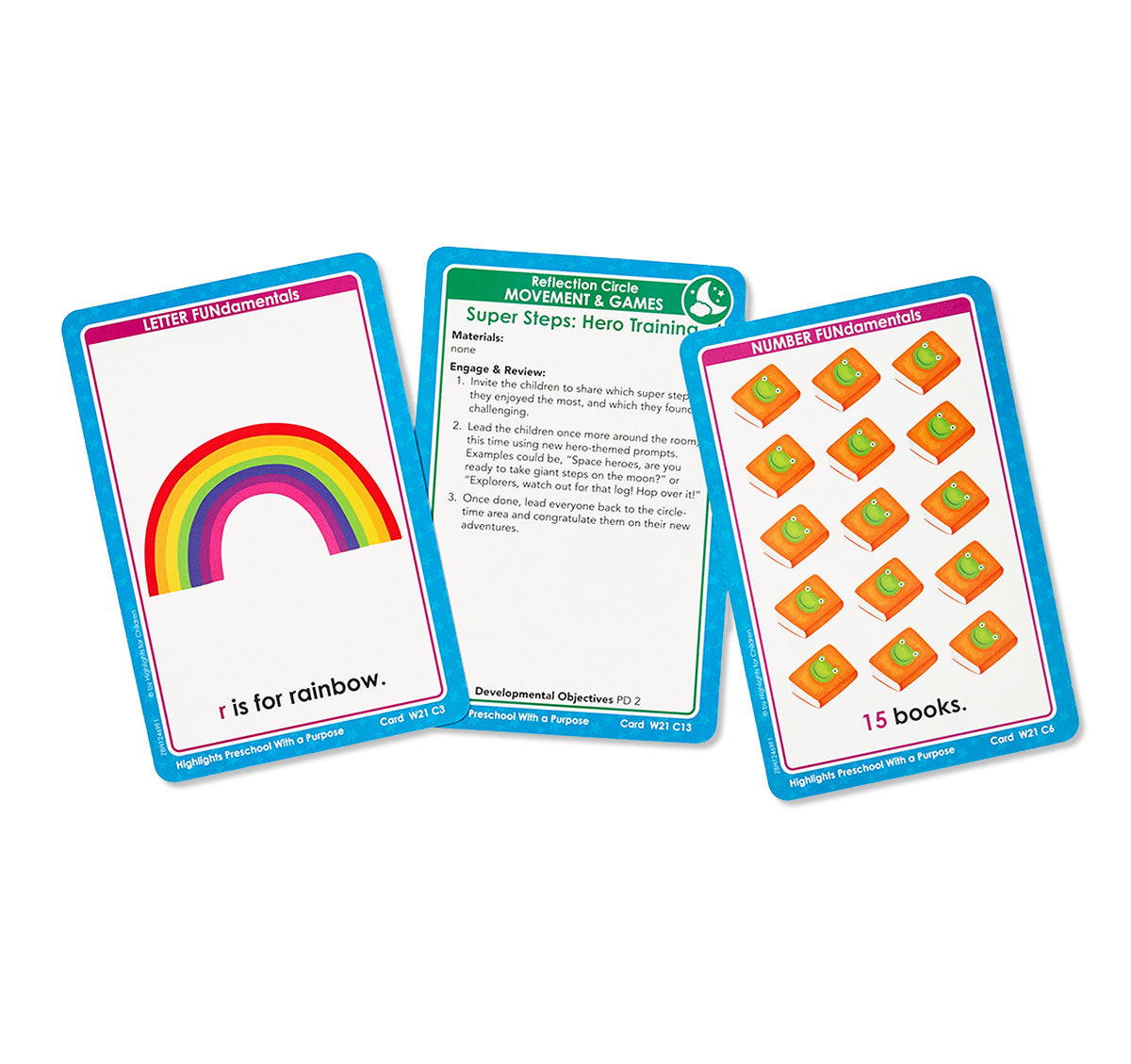Circle time cards
