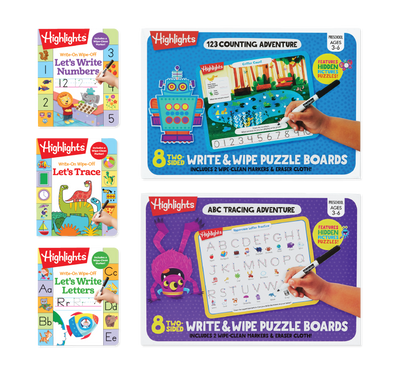 Write-on, wipe-off product images