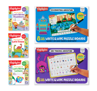 Write-on, wipe-off product images
