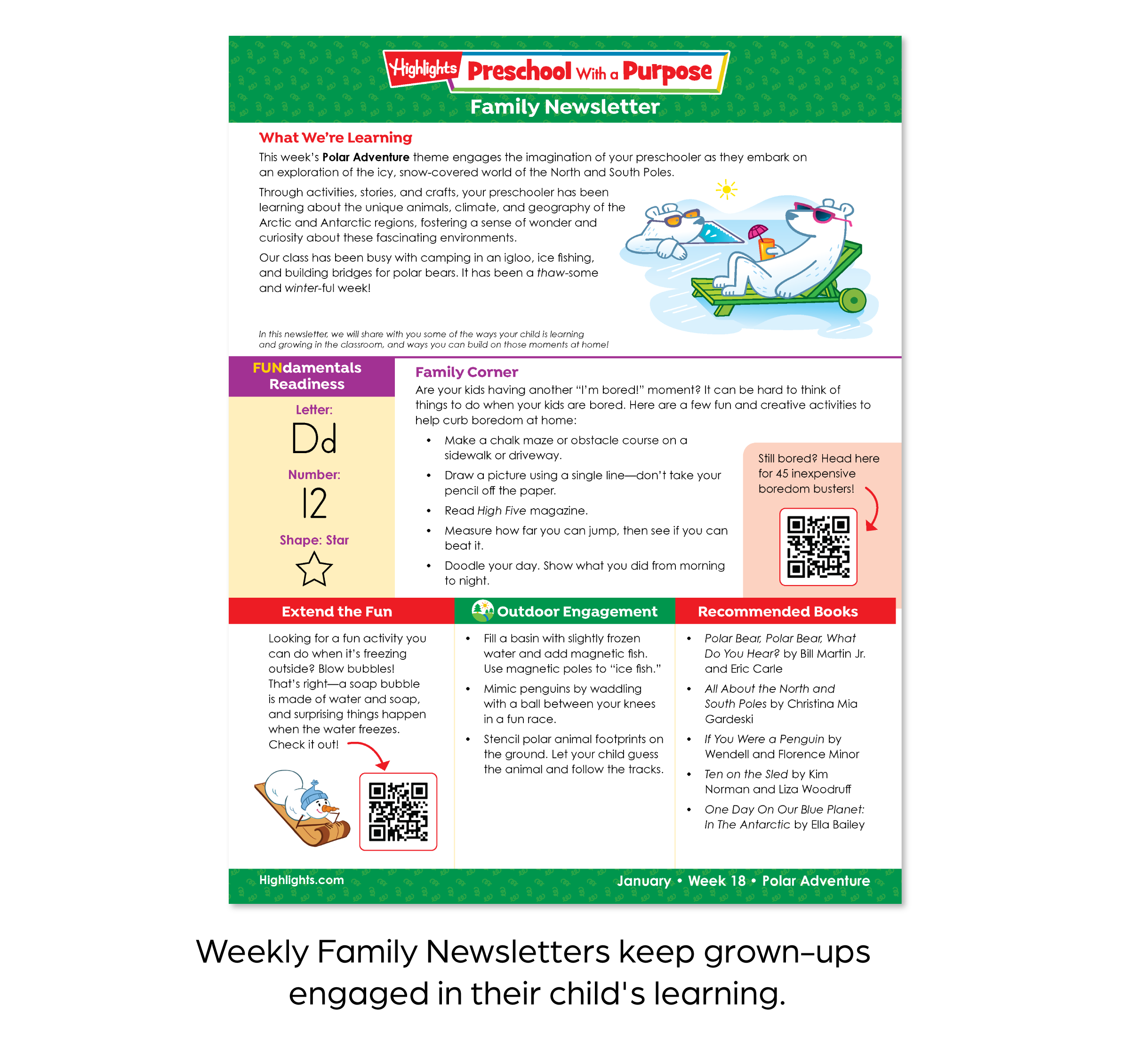 Preschool With a Purpose: January Kit