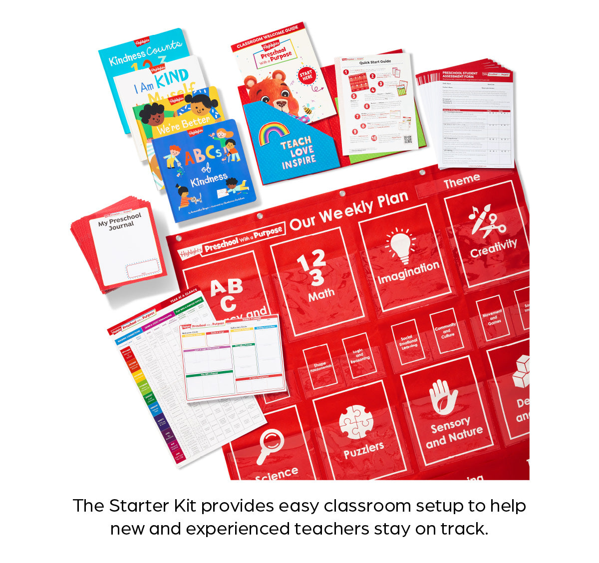 Preschool Program Kit Inspiring Young Learners: Themed Preschool Curriculum From Highlights ...