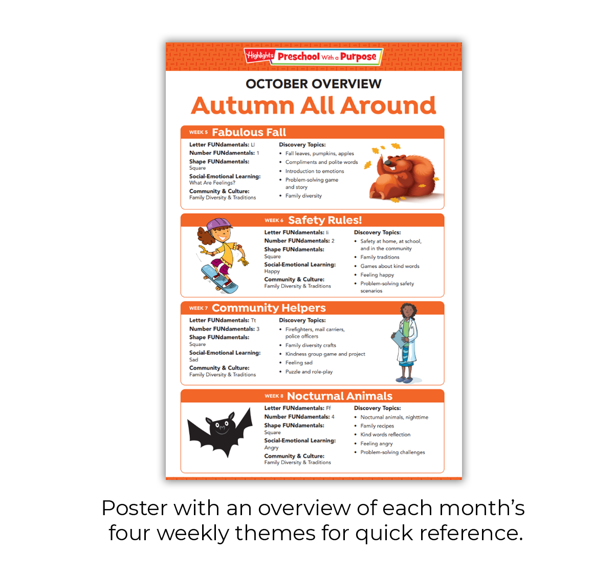Preschool With a Purpose: October Kit